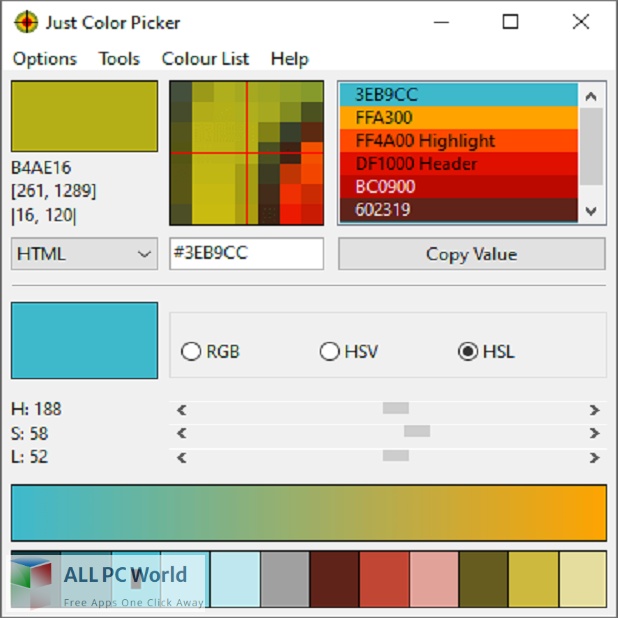 Just Color Picker Free Download