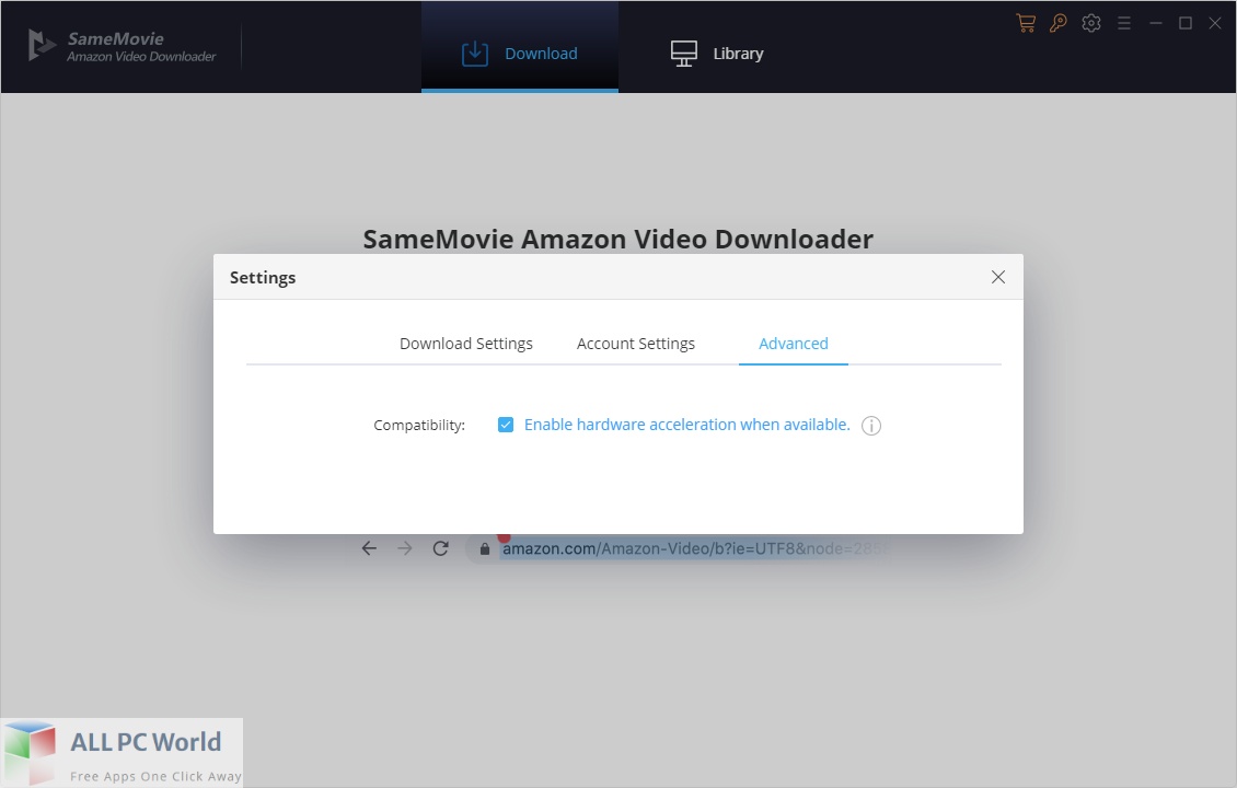 SameMovie Amazon Video Downloader Download Free