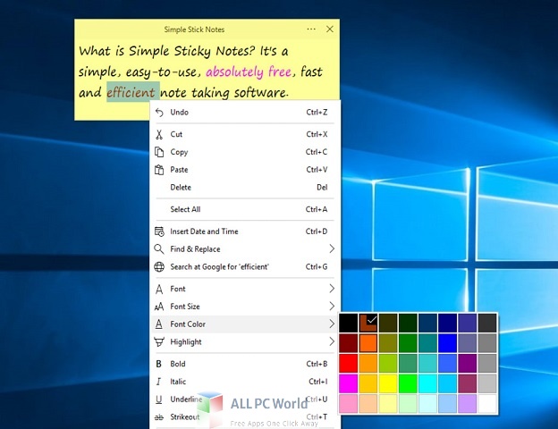 Simple Sticky Notes 5 Free Download