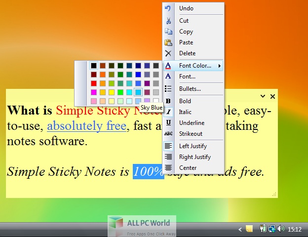 Simple Sticky Notes for Free Download