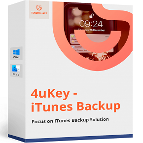 Tenorshare 4uKey iTunes Backup 5 for Free Download