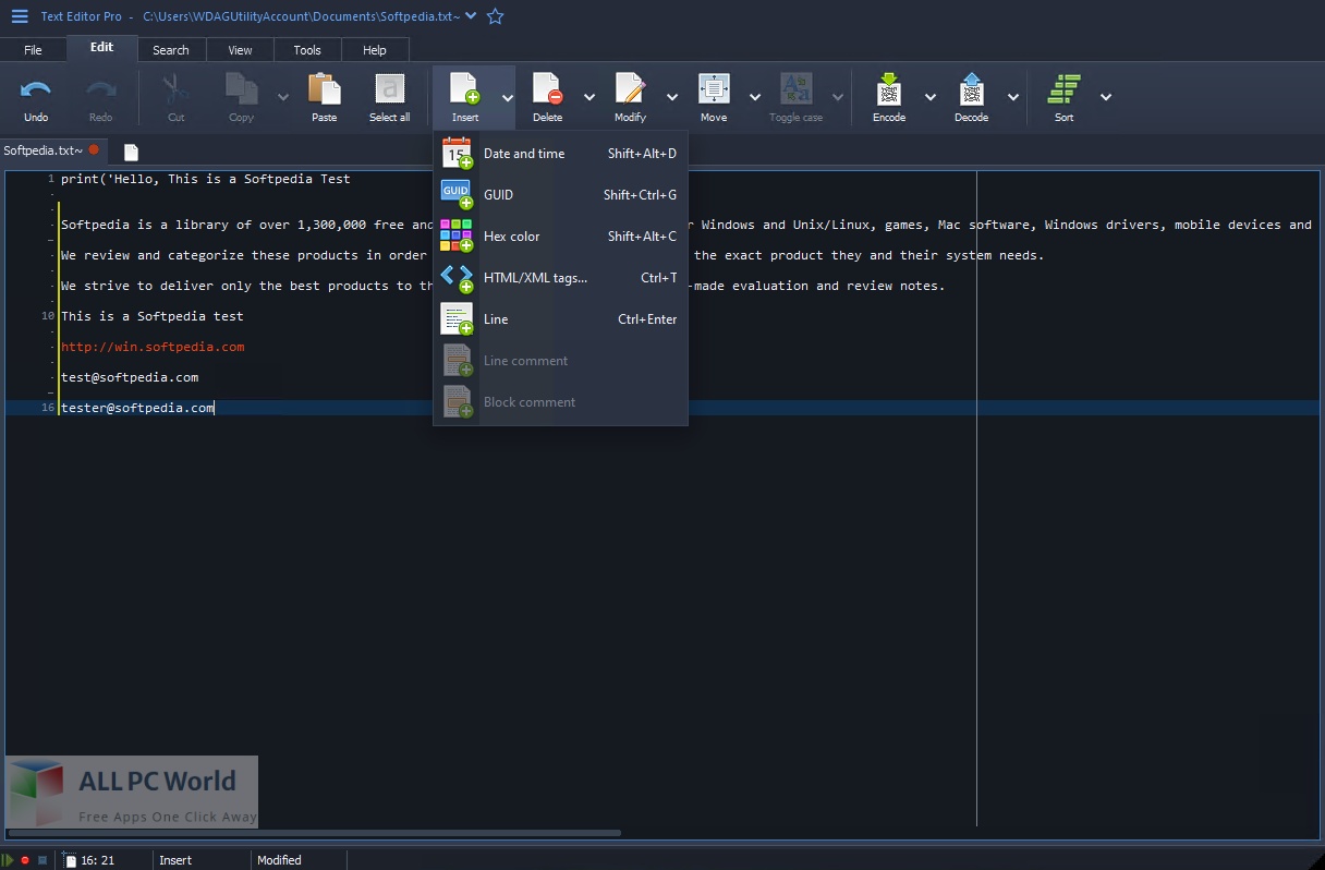 Text Editor Pro for Free Download