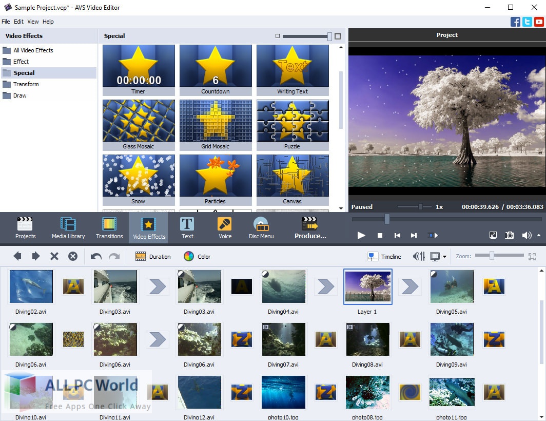 AVS Video Editor for Free Download