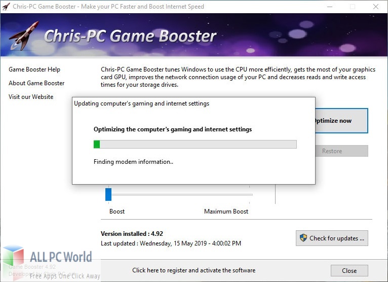 ChrisPC Game Booster 5 Free Download
