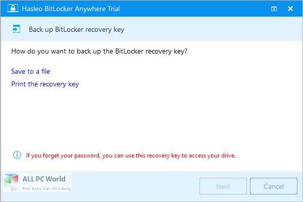 Hasleo BitLocker Anywhere 8 Free Download