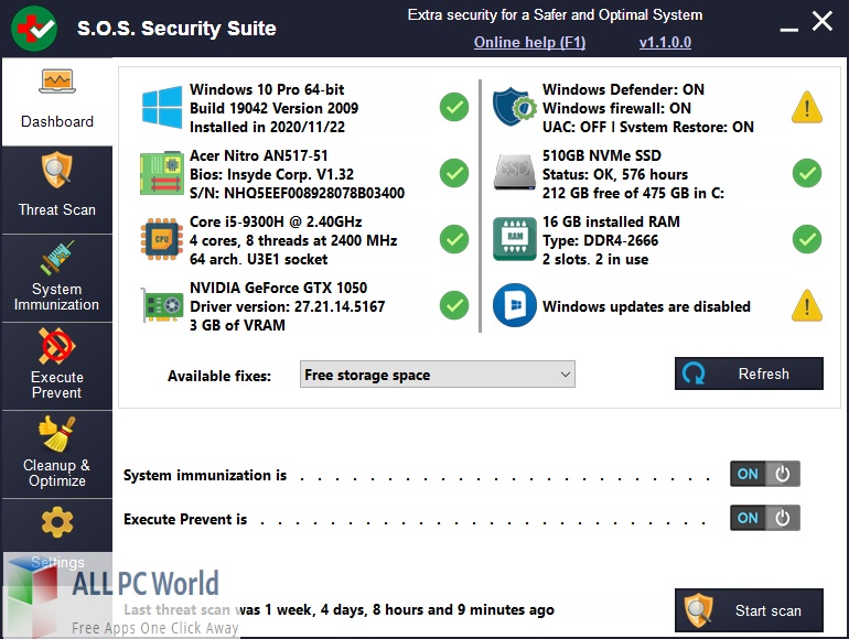 S.O.S Security Suite 2 Free Download