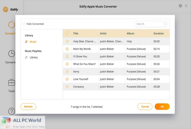 Sidify Apple Music Converter for Free Download
