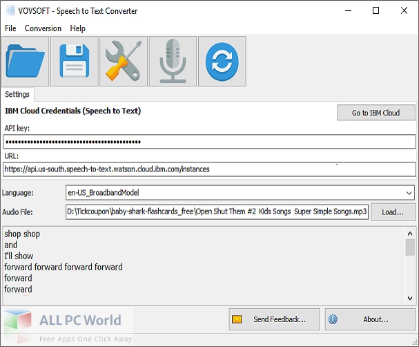 VovSoft Speech to Text Converter Download Free