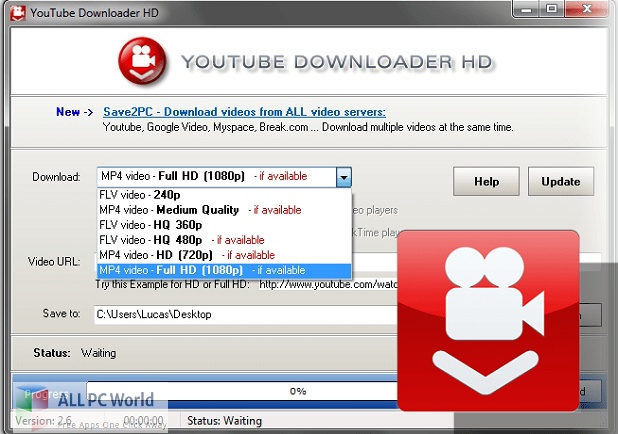 Youtube Downloader HD for Free Download