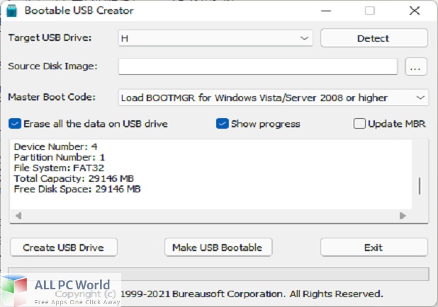 Bureausoft Bootable USB Creator 2 Free Download