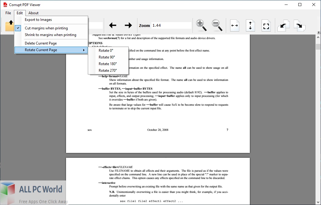Corrupt PDF Viewer for Free Download