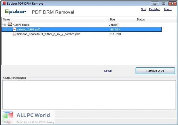 PDF ePub DRM Removal Free Download