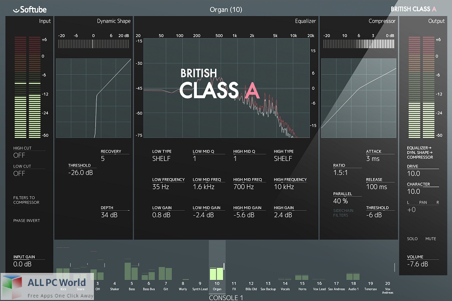 Softube Console 1 British Class A 2 Free Download