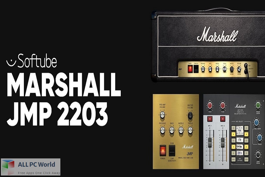 Softube Marshall JMP 2203 v2 Free Download