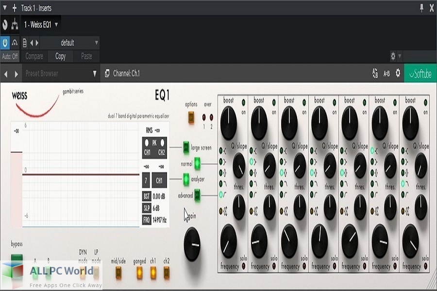 Softube Weiss EQ1 for Free Download