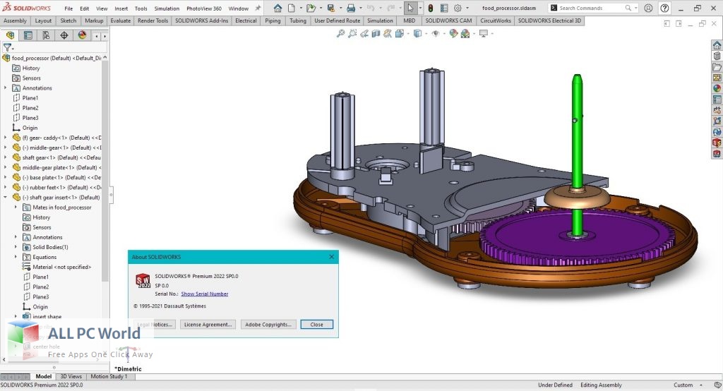 SolidWorks 2022 SP0 for Free Download