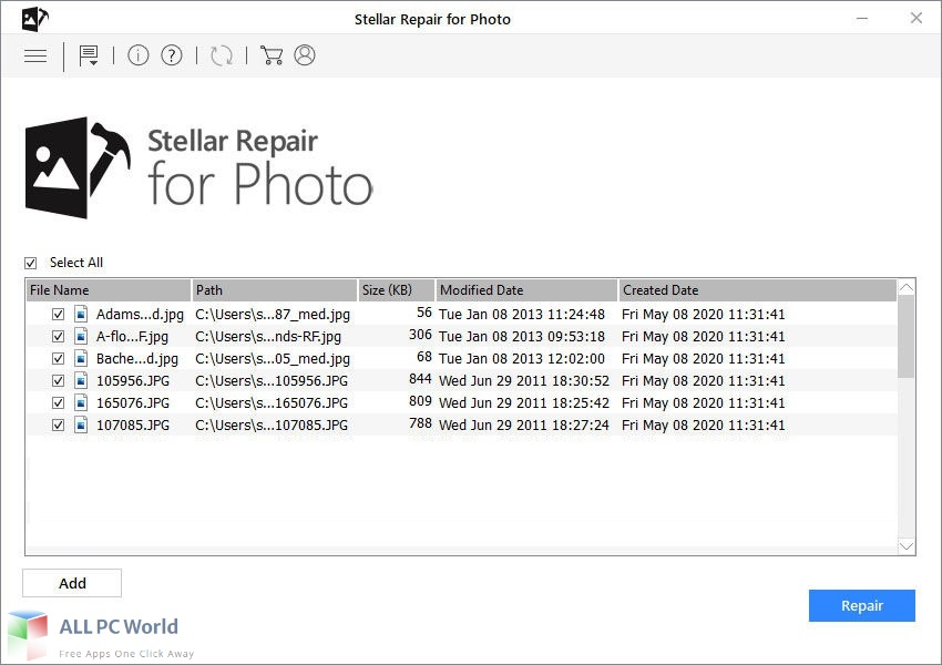 Stellar Repair for Photo for Free Download