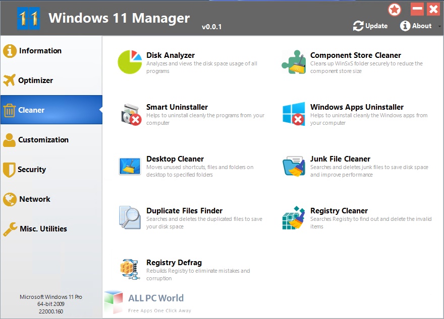Yamicsoft Windows 11 for Manager Free Download