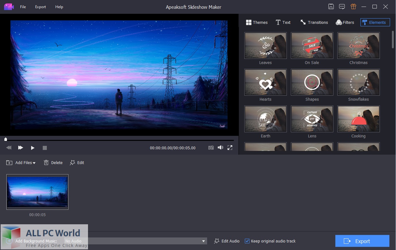 Apeaksoft Slideshow Maker Download Free - Copy