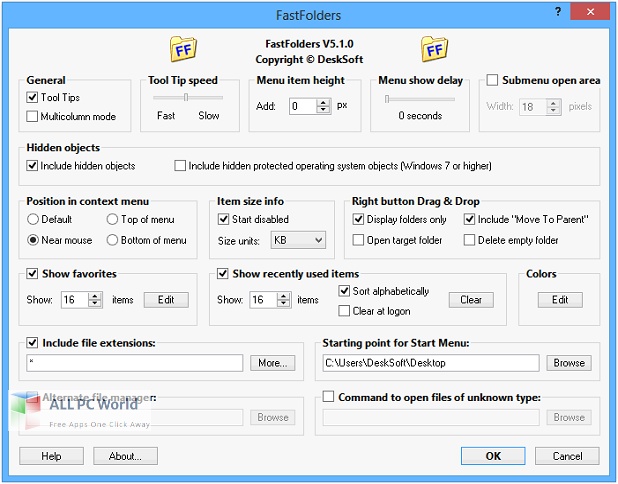 DeskSoft FastFolders 5 Free Download