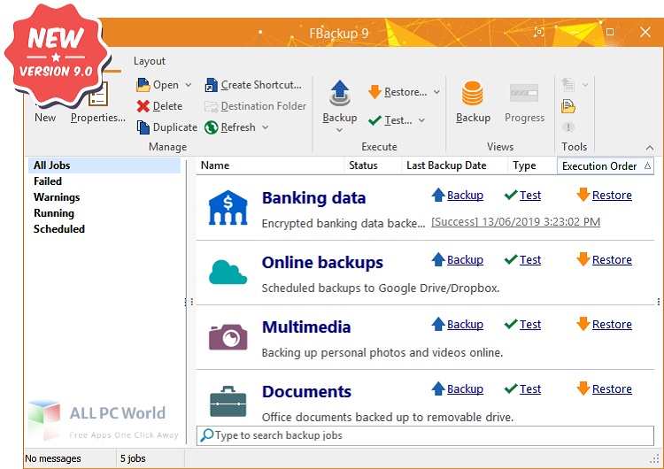 FBackup Free Download