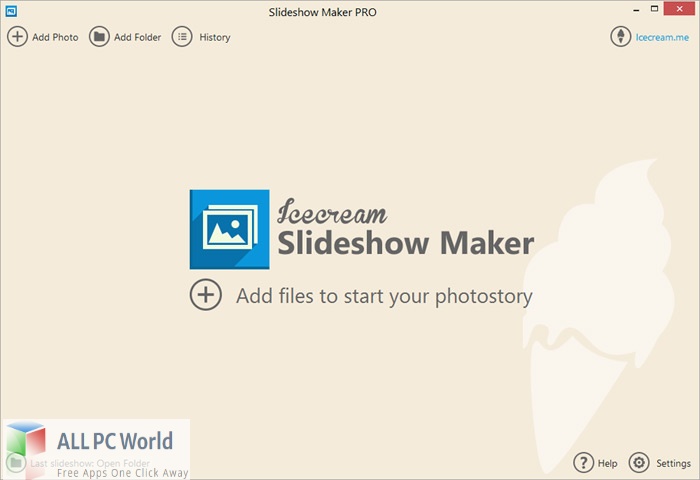 Icecream Slideshow Maker Pro 4 for Free Download