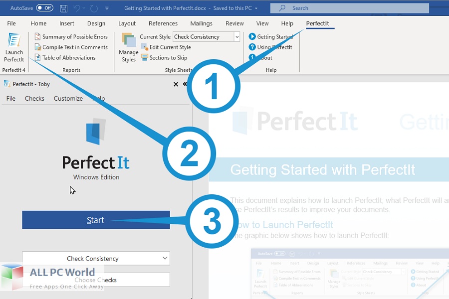 Intelligent Editing PerfectIt Pro for Free Download