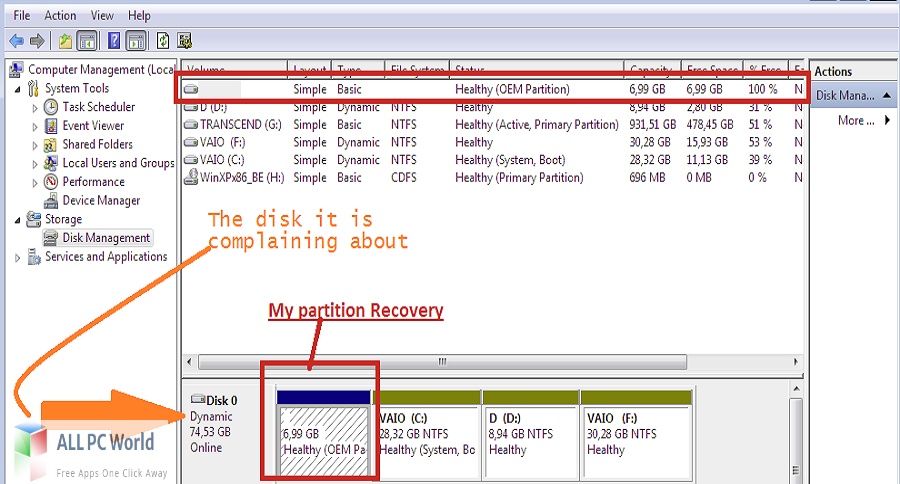 OEM Recovery Partition Creator for Free Download