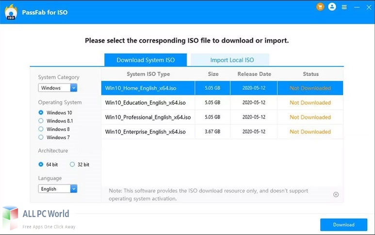 PassFab for ISO for Free Download
