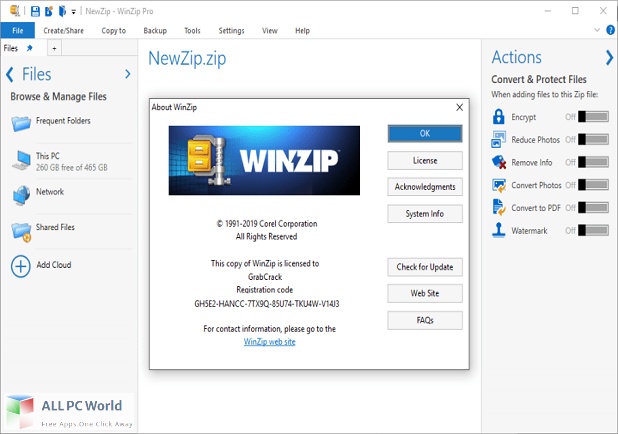 WinZip Disk Tools Free Download