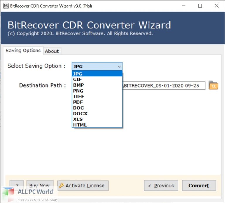 BitRecover CDR Converter Wizard 3 Free Download ALLPCWorld