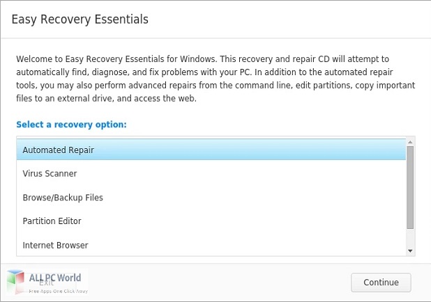 EasyRE Windows 11 Repair and Recovery Tool Home Edition Free Download