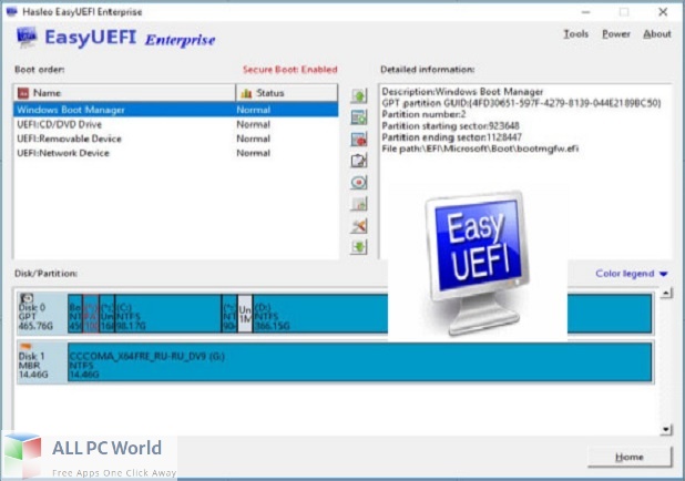 EasyUEFI Enterprise for Free Download