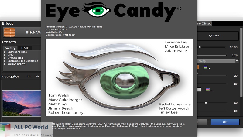 Exposure Software Eye Candy 7 Free Download