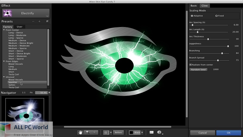 Exposure Software Eye Candy for Free Download