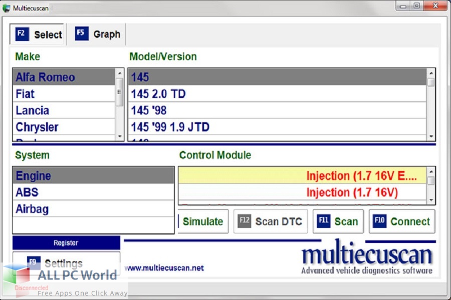 FESSoft Multiecuscan 4 for Free Download