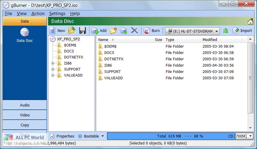 GBurner Virtual Drive for Free Download