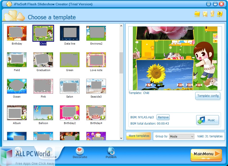 IPixSoft Flash Slideshow Creator for Free Download