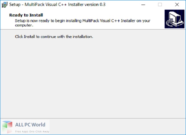 MultiPack Visual C++ Installer for Free Download