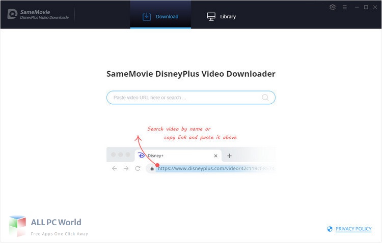 SameMovie DisneyPlus Video Downloader Free Download