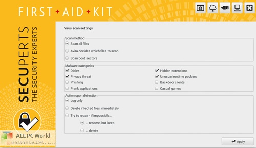 SecuPerts First Aid Kit for Free Download