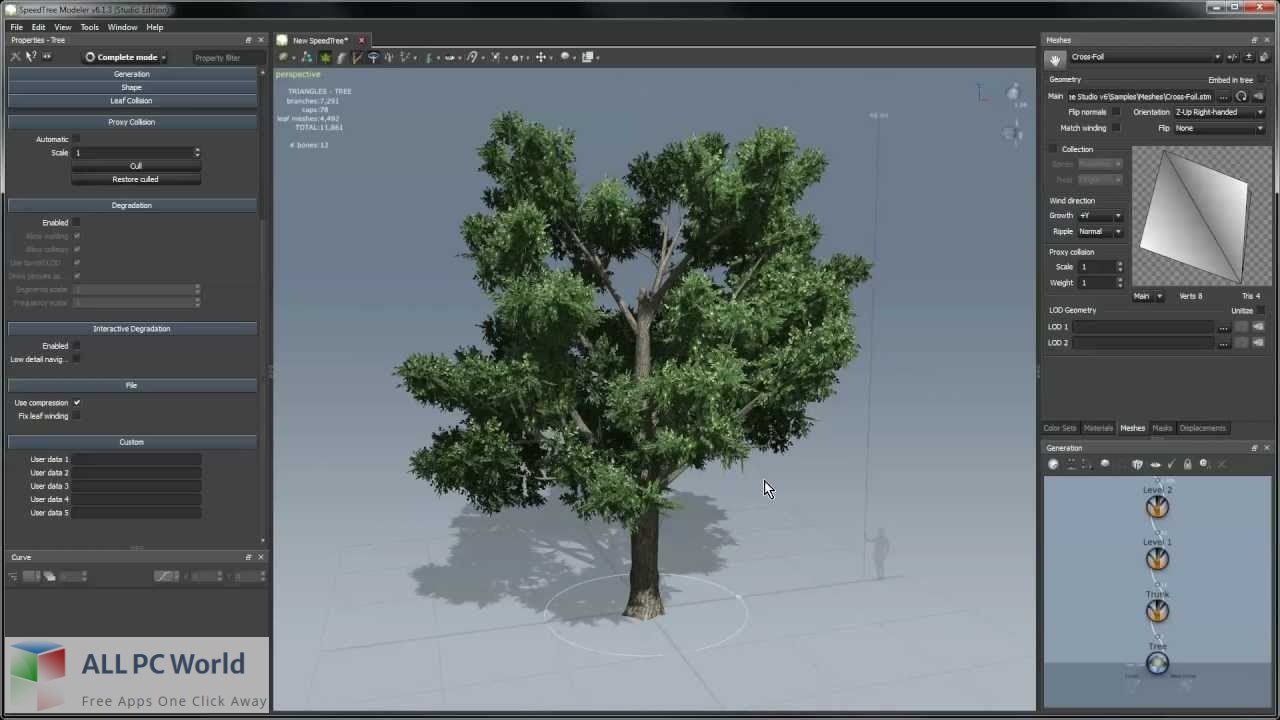 SpeedTree Modeler 9 Free Download