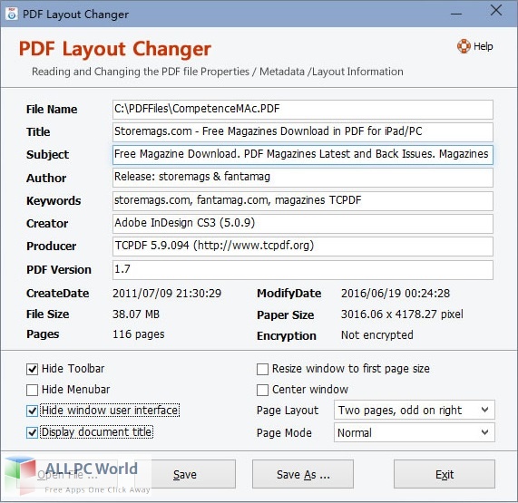 Adept PDF Layout Changer for Free Download