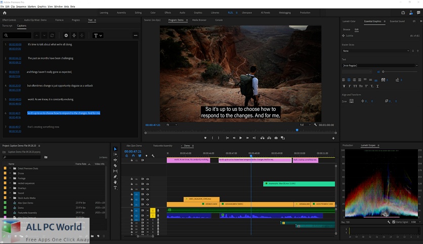 Adobe Speech to Text for Premiere Pro Free Download