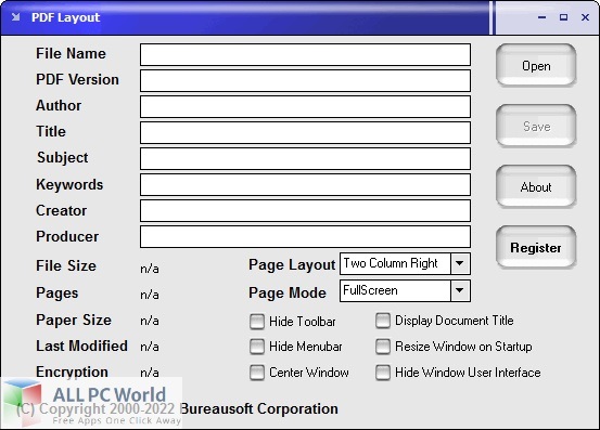 Bureausoft PDF Layout Pro 3 Free Download