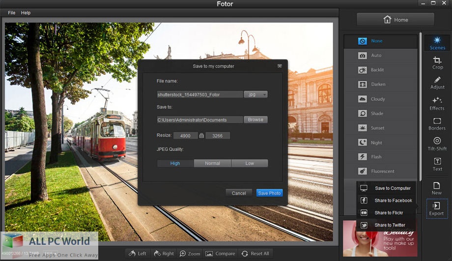 Fotor for PC for Free Download