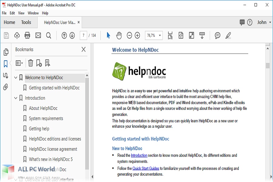 HelpNDoc Personal Edition 7 Free Download