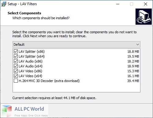 download the last version for apple LAV Filters 0.78