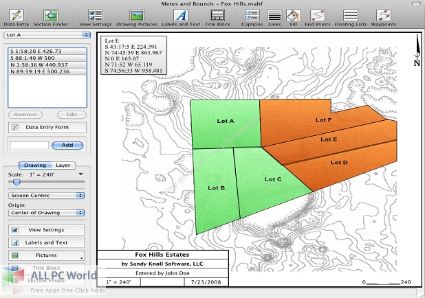 Metes and Bounds Pro 5 Free Download