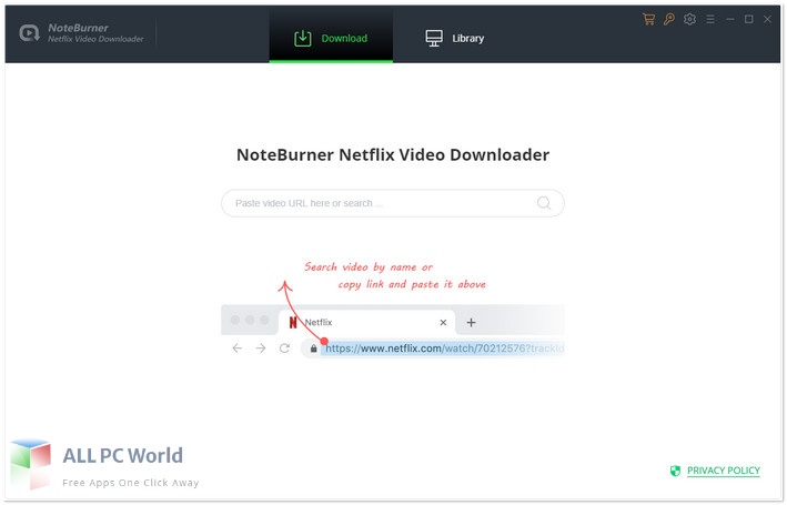 NoteBurner Netflix Video Downloader Free Download